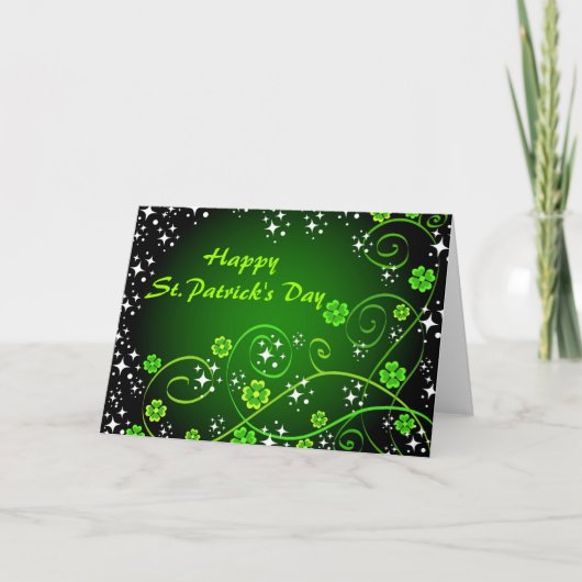 Fijne St.Patrick's Day - Kaart (Voorkant)