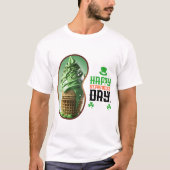 Fijne St.Patrick's Day! - Laten we onze bril optil T-shirt (Voorkant)