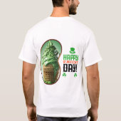 Fijne St.Patrick's Day! - Laten we onze bril optil T-shirt (Achterkant)