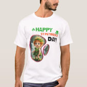 Fijne St.Patrick's Day! - Leprechaun's Hide and Se T-shirt (Voorkant)