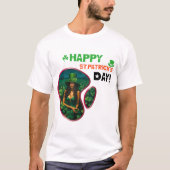 Fijne St.Patrick's Day! - Leprechaun's Scavenger H T-shirt (Voorkant)