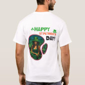 Fijne St.Patrick's Day! - Leprechaun's Scavenger H T-shirt (Achterkant)