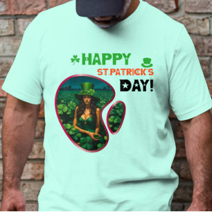 Fijne St.Patrick's Day! - Leprechaun's Scavenger H T-shirt