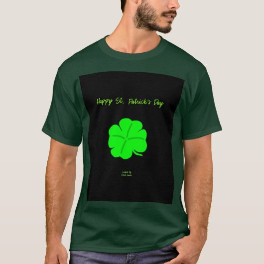 Fijne St. Patrick's Day Mannen Shirt (Voorkant)