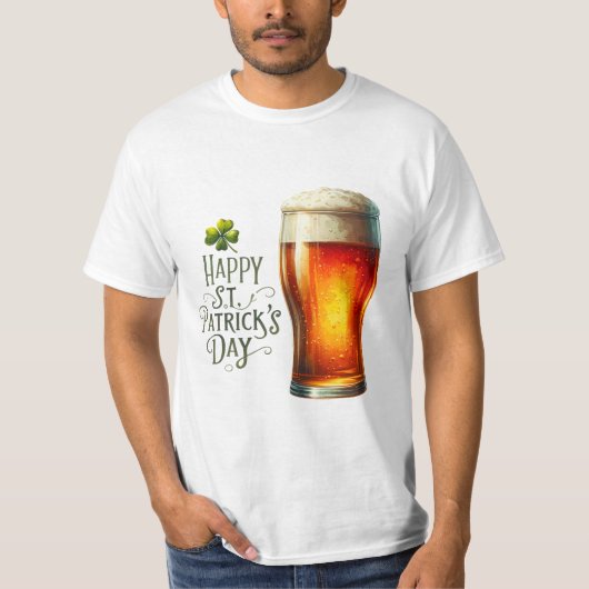 Fijne St. Patrick's Day Mannen T-shirt (Voorkant)