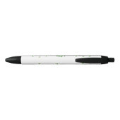 Fijne St Patrick's Day Minimalist Cute Black Ink Zwarte Inkt Pen (Achterkant)