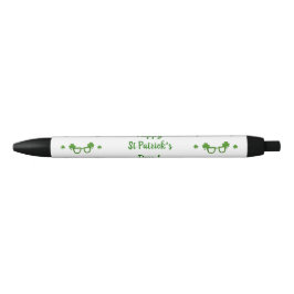 Fijne St Patrick's Day Minimalist Cute Black Ink Zwarte Inkt Pen