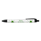 Fijne St Patrick's Day Minimalist Cute Black Ink Zwarte Inkt Pen (Bovenkant)