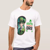 Fijne St.Patrick's Day! - Rainbow Rhapsody T-shirt (Voorkant)