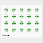 Fijne St. Patrick's Day ☘️🎉 Ronde Sticker (Vel)