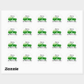 Fijne St. Patrick's Day ☘️🎉 Ronde Sticker (Vel)
