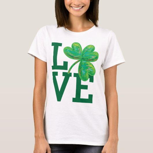 Fijne St. Patrick's Day! T-shirt (Voorkant)