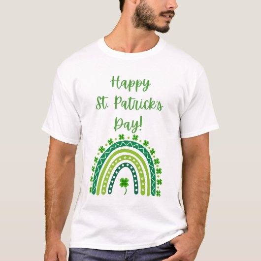 Fijne St. Patrick's Day! T-Shirt (Voorkant)