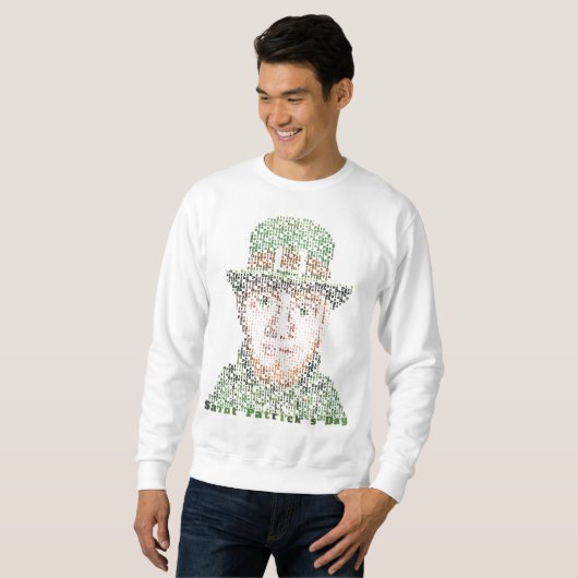 Fijne St. Patrick's Day! Trui (Voorkant volledig)