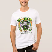Fijne St. Patrick's Heren- Tri-Blend Shirt (Voorkant)