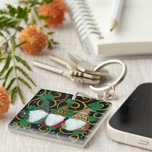 Fijne St. Patty's Dag GNOMES     Sleutelhanger