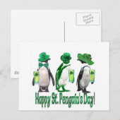 Fijne St. Pinguïn's Day Briefkaart (Voorkant / Achterkant)