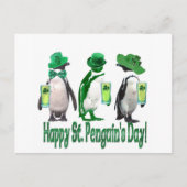 Fijne St. Pinguïn's Day Briefkaart (Voorkant)