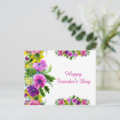 Fijne stierendag briefkaart (Staand voorkant)