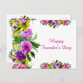 Fijne stierendag briefkaart (Voorkant / Achterkant)