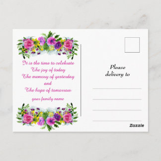 Fijne stierendag briefkaart