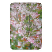 Fijne tak met bloemen appelboom badmat (Voorkant Verticaal)