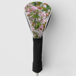 Fijne tak met bloemen appelboom golfheadcover