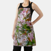 Fijne tak met bloemen appelboom schort (Insitu)