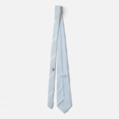 Fijne tand stropdas (Achterkant)