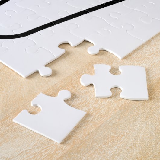 Fijne tanden op maat van uw tandheelkundige prakti legpuzzel (Zijkant)