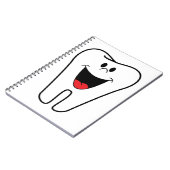 Fijne tanden op maat van uw tandheelkundige prakti notitieboek (Linkerzijde)