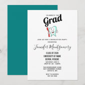 Fijne tandheelkundige verzorging met tandenborstel kaart (Voorkant / Achterkant)