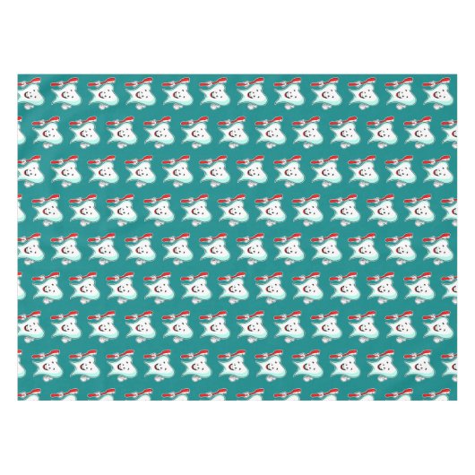 Fijne tandheelkundige verzorging met tandwielborst tafelkleed (Voorkant (Horizontaal))