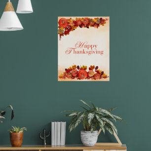 Fijne Thanksgiving 2024 Poster