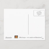 Fijne Thanksgiving! -briefkaart Feestdagenkaart (Achterkant)