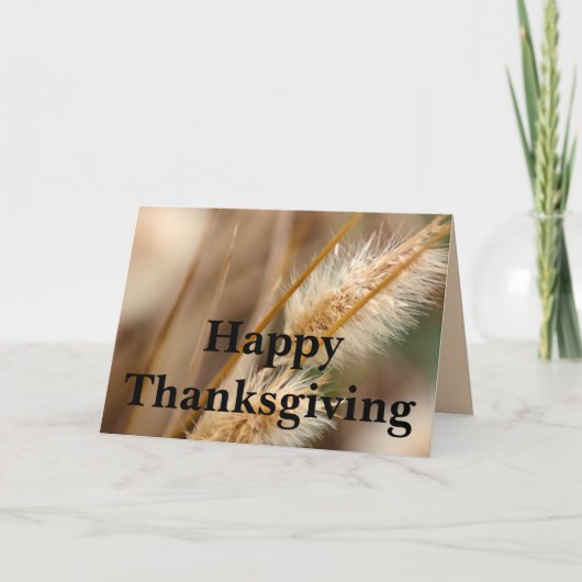 Fijne Thanksgiving: Dankbaar voor jou Feestdagen Kaart (Voorkant)