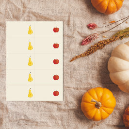 Fijne Thanksgiving DIY-label voor kaart download
