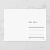 Fijne Thanksgiving | Elegante gouden rode val blad Feestdagenkaart (Achterkant)