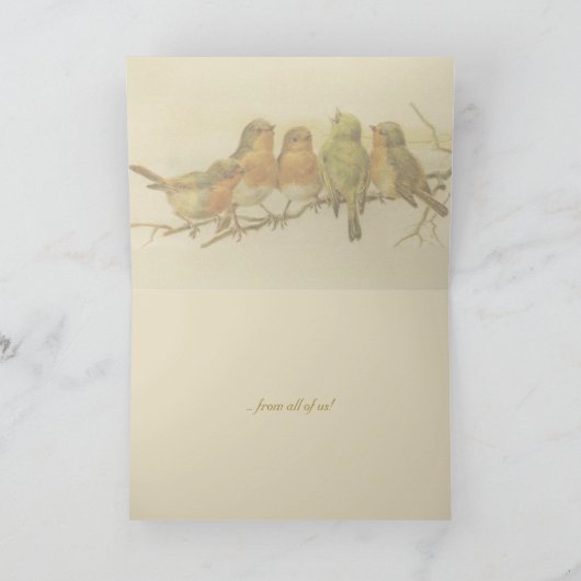 Fijne Thanksgiving  Feestdagen Kaart (Binnen)