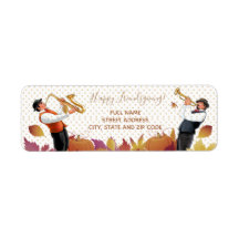 Fijne Thanksgiving! Friendsgiving Jazz Muziek Retr