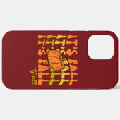 Fijne Thanksgiving Het is Herfst Y'all Case-Mate iPhone Case (Achterkant (horizontaal))