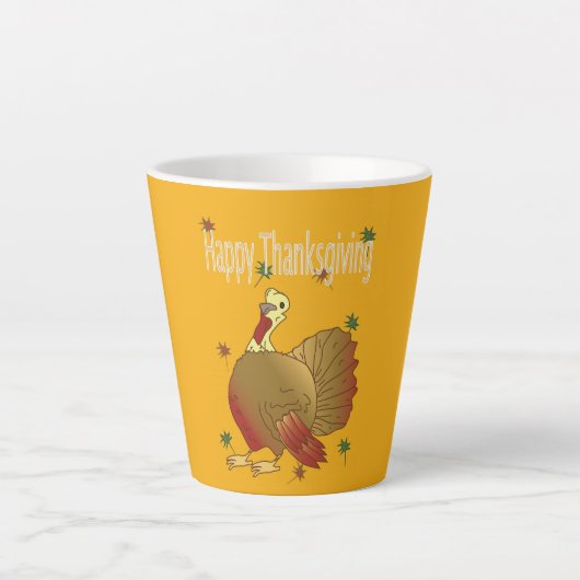 Fijne Thanksgiving Latte Mok (Voorkant)