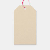 Fijne Thanksgiving met pompoentaart Cadeaulabel (Achterkant)