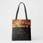 Fijne Thanksgiving Oogst Tote Bag (Voorkant)