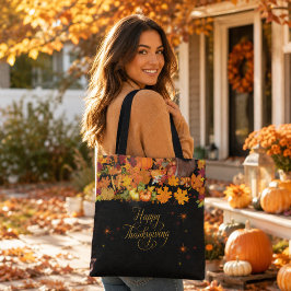 Fijne Thanksgiving Oogst Tote Bag