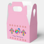 Fijne Thanksgiving. Poolse design bloemen. Bedankdoosjes (Geopend)