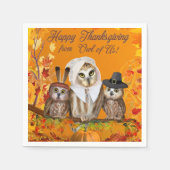 FIJNE THANKSGIVING VAN UIL OF US! SERVETTEN (Voorkant)