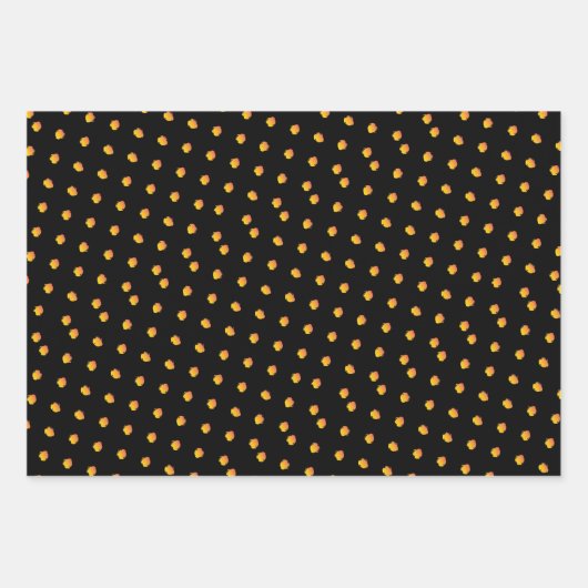 Fijne Thanksgiving! Vriendschappen geven Fall blad Inpakpapier Vel (Voorkant 2)