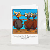 Fijne Thanksgiving Wenskaart Feestdagen Kaart (Voorkant)