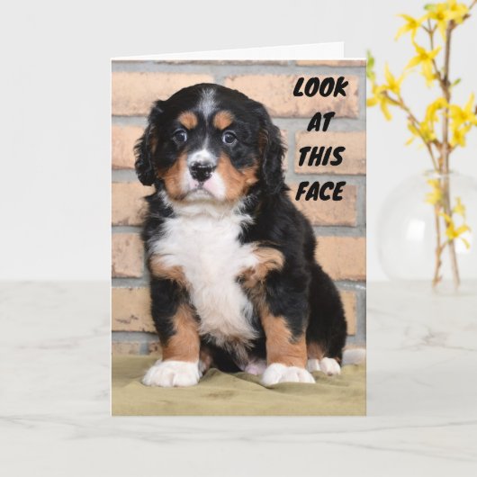 "FIJNE THANKSGIVING", ZEGT SAD DOT KAART (Gele Bloem)